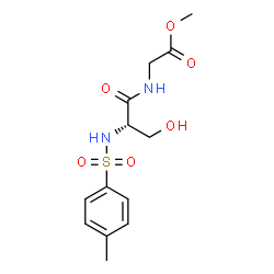 tosylserylglycine methyl ester Structure