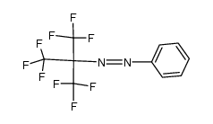 2-phenylazo-2-trifluoromethylperfluoropropane Structure