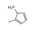 (2-methylcyclopenta-2,4-dien-1-yl)phosphane结构式