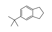 5-(2-Methyl-2-propanyl)indane结构式