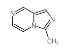 3-甲基咪唑并[1,5-a]吡嗪结构式
