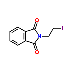 2-(2-Iodoethyl)-1H-isoindole-1,3(2H)-dione结构式