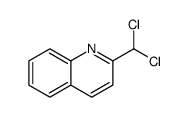 2-(dichloromethyl)quinoline结构式