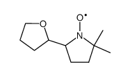 2,2-dimethyl-5-tetrahydrofuran-2-yl-pyrrolidin-1-yloxyl Structure