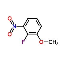 2-氟-1-甲氧基-3-硝基苯结构式