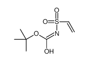 2-Methyl-2-propanyl (vinylsulfonyl)carbamate结构式