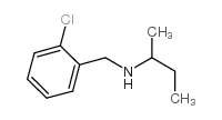 N-[(2-chlorophenyl)methyl]butan-2-amine结构式