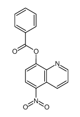 8-benzoyloxy-5-nitro-quinoline结构式