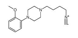 1-(4-isocyanobutyl)-4-(2-methoxyphenyl)piperazine结构式