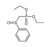 diethoxyphosphorylmethylsulfinylbenzene结构式