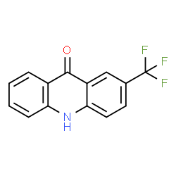 9(10H)-ACRIDINONE, 2-(TRIFLUOROMETHYL)- structure