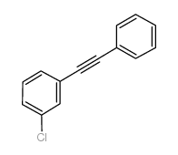 1-氯-3-(苯乙炔基)苯结构式