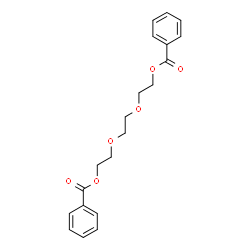 TRIETHYLENE GLYCOL DIBENZOATE结构式