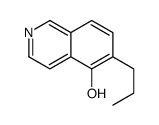 5-Isoquinolinol,6-propyl-(9CI)结构式