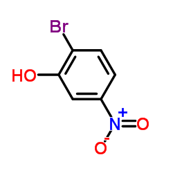 2-溴-5-硝基苯酚结构式