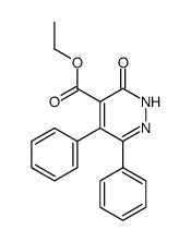 ethyl 3-oxo-5,6-diphenyl-2,3-dihydropyridazine-4-carboxylate Structure