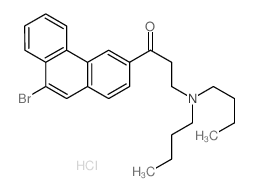 1-(9-bromophenanthren-3-yl)-3-(dibutylamino)propan-1-one Structure
