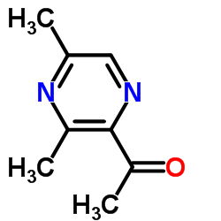 1-(3,5-Dimethyl-2-pyrazinyl)ethanone Structure