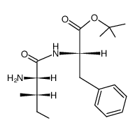 Ile-Phe-OtBu结构式