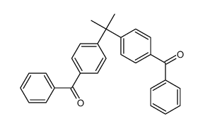 [4-[2-(4-benzoylphenyl)propan-2-yl]phenyl]-phenylmethanone结构式