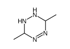 1,2,3,6-Tetrahydro-3,6-dimethyl-1,2,4,5-tetrazine结构式