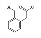 2-[2-(bromomethyl)phenyl]acetyl chloride结构式