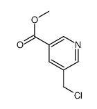 METHYL 5-(CHLOROMETHYL)NICOTINATE Structure