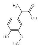 AMINO-(4-HYDROXY-3-METHOXY-PHENYL)-ACETIC ACID picture