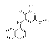 2-Butenedioic acid,2-(1-naphthalenylamino)-, 1,4-dimethyl ester picture