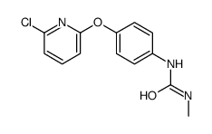 1-[4-(6-chloropyridin-2-yl)oxyphenyl]-3-methylurea Structure