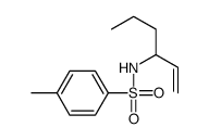 N-hex-1-en-3-yl-4-methylbenzenesulfonamide Structure