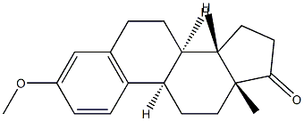 (9β,13α)-3-Methoxy-1,3,5(10)-estratrien-17-one结构式