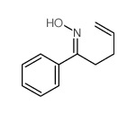 (NZ)-N-(1-phenylpent-4-enylidene)hydroxylamine结构式