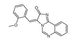 3-[(2-methoxyphenyl)methylidene]imidazo[1,2-c]quinazolin-2-one结构式