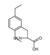 Phenylalanine, 5-ethyl-2-methoxy- (9CI)结构式