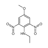 N-ethyl-4-methoxy-2,6-dinitroaniline Structure