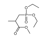 methyl 3-diethoxyphosphoryl-2-methylpropanoate Structure