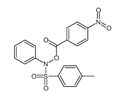 (N-(4-methylphenyl)sulfonylanilino) 4-nitrobenzoate结构式