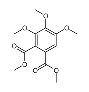dimethyl 3,4,5-trimethoxybenzene-1,2-dicarboxylate结构式