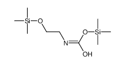 trimethylsilyl N-(2-trimethylsilyloxyethyl)carbamate Structure