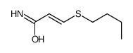 3-butylsulfanylprop-2-enamide Structure