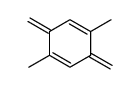 1,4-dimethyl-3,6-dimethylidenecyclohexa-1,4-diene结构式