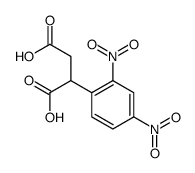 2-(2,4-dinitrophenyl)butanedioic acid Structure