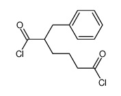 2-benzylhexanedioyl dichloride Structure