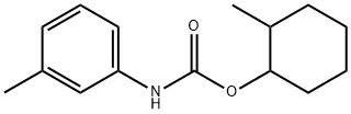 2-methylcyclohexyl n-(m-tolyl)carbamate结构式