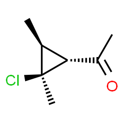 Ethanone, 1-(2-chloro-2,3-dimethylcyclopropyl)-, (1alpha,2alpha,3beta)- (9CI) Structure