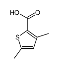 3,5-Dimethyl-2-thiophenecarboxylic acid Structure