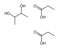 butane-2,3-diol,propanoic acid结构式