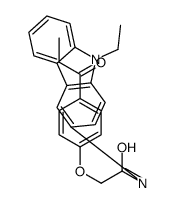 N-(9-ethylcarbazol-3-yl)-2-(4-propanoylphenoxy)acetamide结构式