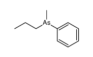 methylphenylpropylarsine Structure